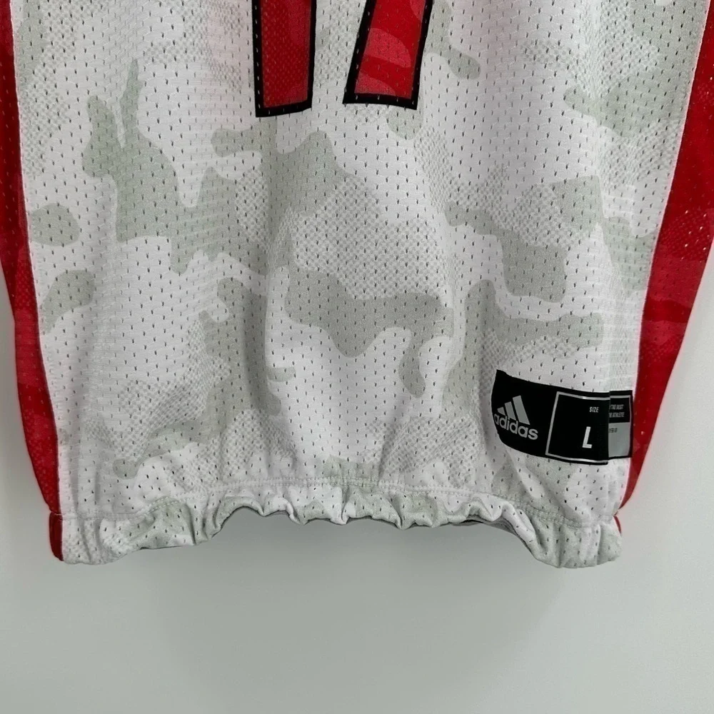 ADIDAS Football Shocklite Filthyquick Cardinals Gray/White Jersey NWT Men’s L